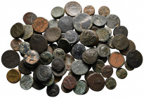 Lot of ca. 85 greek bronze coins / SOLD AS SEEN, NO RETURN!nearly very fine