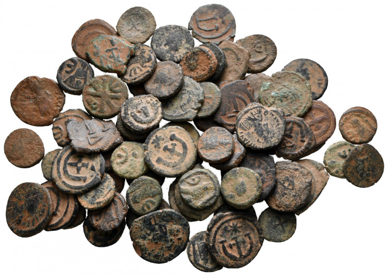 Lot of ca. 70 byzantine bronze coins / SOLD AS SEEN, NO RETURN!

very fine