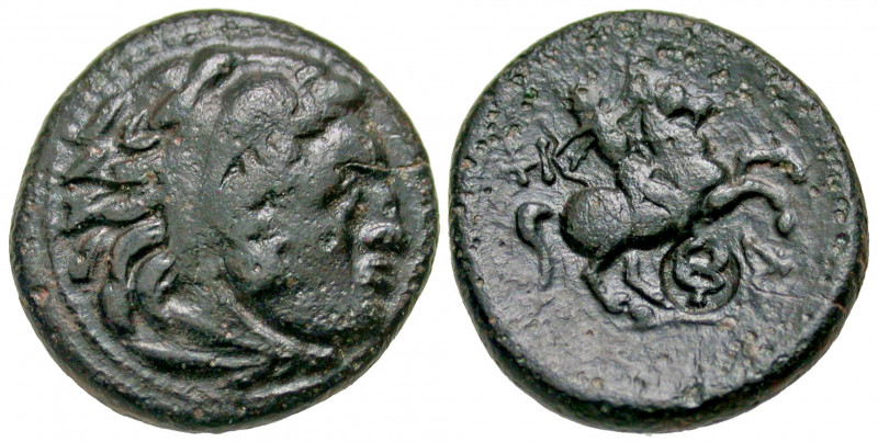 Macedonian Kingdom. Philip III Arrhidaios. 323-317 B.C. AE 20 (20 mm, 6.15 g, 5 ...