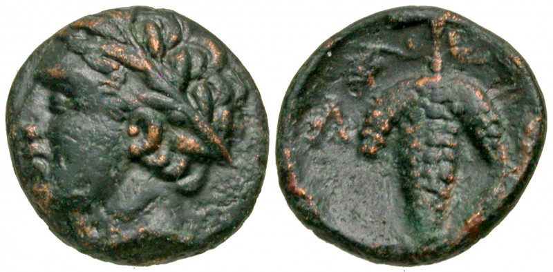 Lokris, Lokris Opuntion. Late 4th-3rd century B.C. AE 13 (13.1 mm, 1.49 g, 12 h)...
