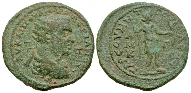 Cilicia, Tarsus. Valerian I. A.D. 253-260. AE 32 (32 mm, 22.19 g, 12 h). AV KAI ...
