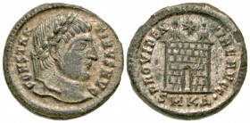 Constantine I. A.D. 307/10-337. AE follis (19.3 mm, 3.91 g, 1 h). Cyzicus mint, Struck A.D. 325-326. CONSTAN-TINVS AVG, laureate head of Constantine I...