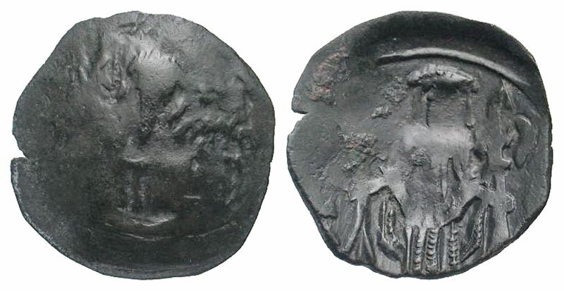 Andronicus II Palaeologus. 1282-1328. AE trachy (22.0 mm, 2.00 g, 5 h). Thessalo...