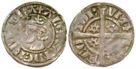 Scotland. Alexander III. 1249-1286. AR penny (19.5 mm, 1.36 g, 2 h). Second Coinage. Edinburgh mint, struck 1280-1286. +ALEXANDER DEI GRA, crowned hea...