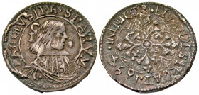 Italian States, Sardinia. Carlo II di Spagna. 1665-1700. AR reale (19 mm, 2.61 g, 9 h). Cagliari mint, 1694. Bareheaded and draped bust right; C/I to ...