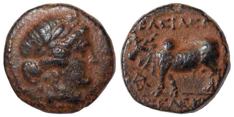 SELEUKID KINGS OF SYRIA. Seleukos II Kallinikos, 246-226 BC. Ae (bronze, 4.24 g,...