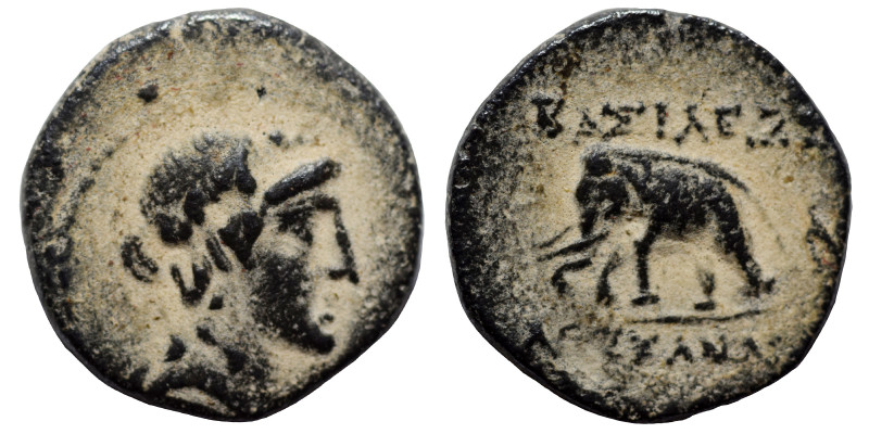 SELEUKID KINGS OF SYRIA. Alexander I Balas, 152-145 BC. Ae (bronze, 2.67 g, 15 m...