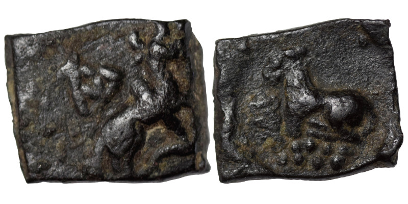 POST-MAURYAN (Punjab). Taxila (local coinage). Anonymous, ca. 2nd-1st century BC...