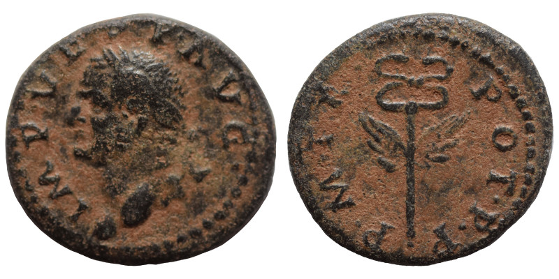 SYRIA, Seleucis and Pieria, Antioch. Vespasian, 69-79. Quadrans (bronze, 2.68 g,...
