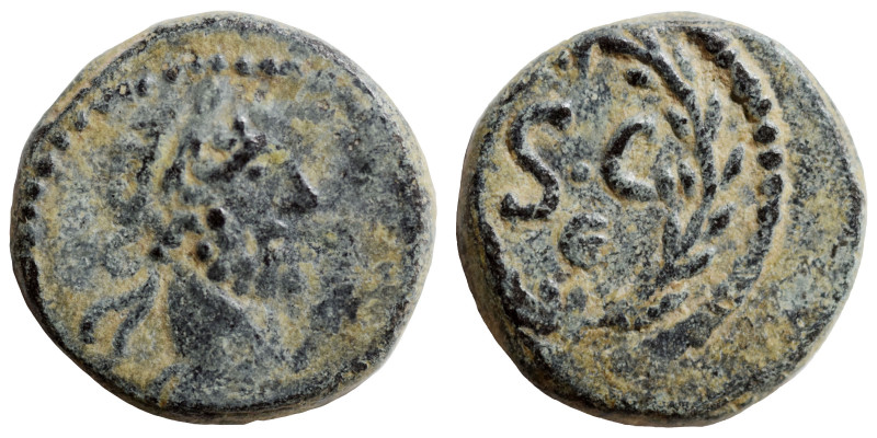 SYRIA, Seleucis and Pieria. Antioch . Hadrian. 117-138. Half-Quadrans (bronze, 1...