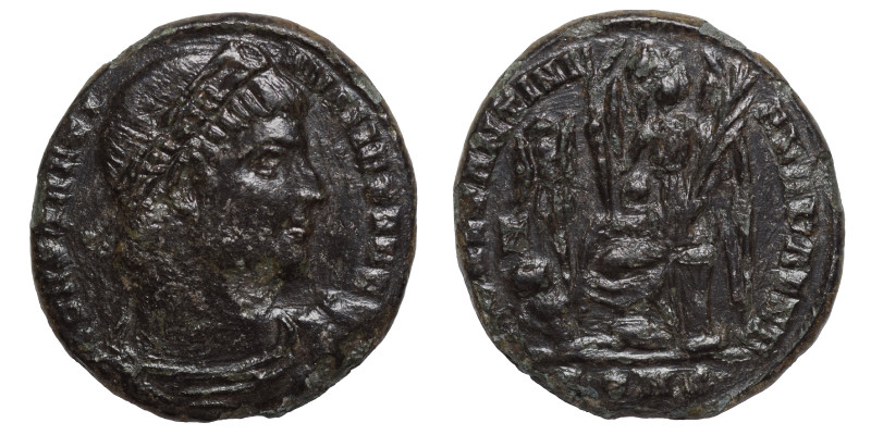Constantine I, 307/310-337. Follis (bronze, 2.66 g, 19 mm), Constantinople, stru...