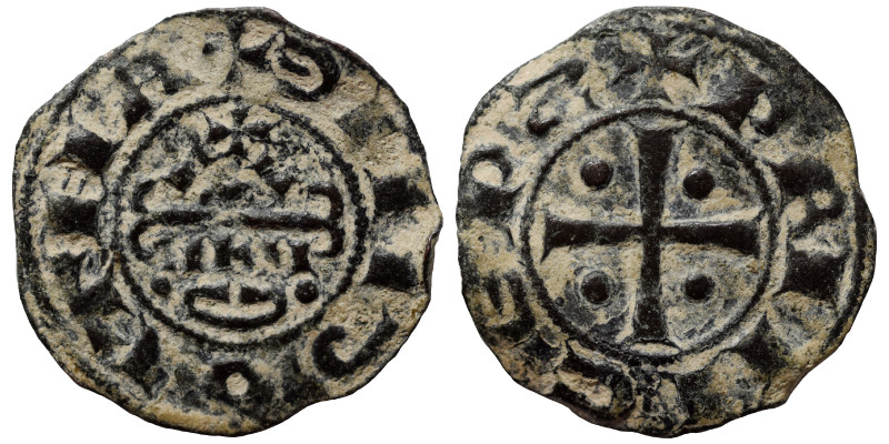 CRUSADERS. Principality of Antioch. Raymond of Poitiers, 1136-1149. Fractional D...