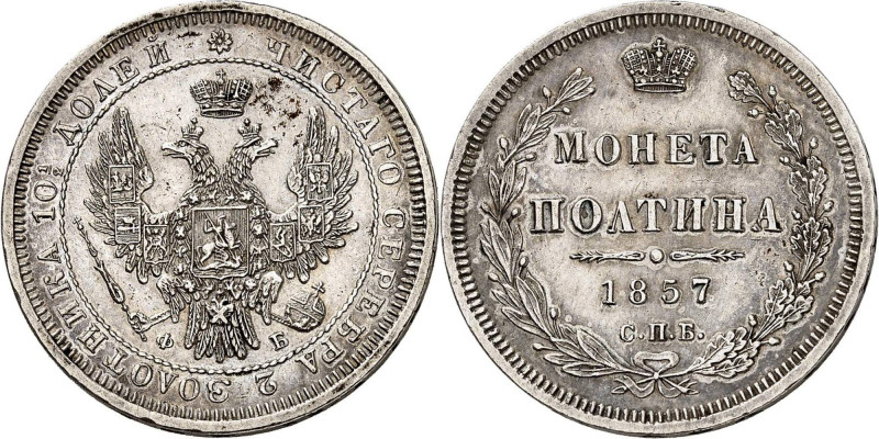 RUSSLAND | GROSSFUERSTENTUM / KAISERREICH
Alexander II., 1855 - 1881. Poltina (...