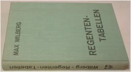 ALLGEMEINE NUMISMATIK. Regenten-Tabellen. Nachdruck Graz 1962 der Ausgabe Frankfurt/O. 1906. VII+336 S., Gln. III