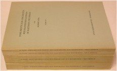ANTIKE NUMISMATIK. GÖBL, R. Dokumente zur Geschichte der iranischen Hunnen in Baktrien und Indien. Wiesbaden 1967. Band 1-4 (komplett). XXII, 276 S.; ...