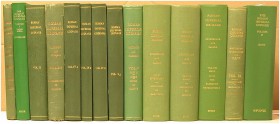 ANTIKE NUMISMATIK. ROMAN IMPERIAL COINAGE. Vol. 1 bis 10. Vol. 1 als Reprint 1948 und als revised edition 1984, vol. 2 Original 1926, vol. 3 Original ...
