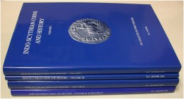 ANTIKE NUMISMATIK. SENIOR, R. C. Indo-Scythian Coins and History. Volume I, II, III and IV Supplement. Lancaster, PA, 2001-2006. V+226; VIII+243+(7); ...