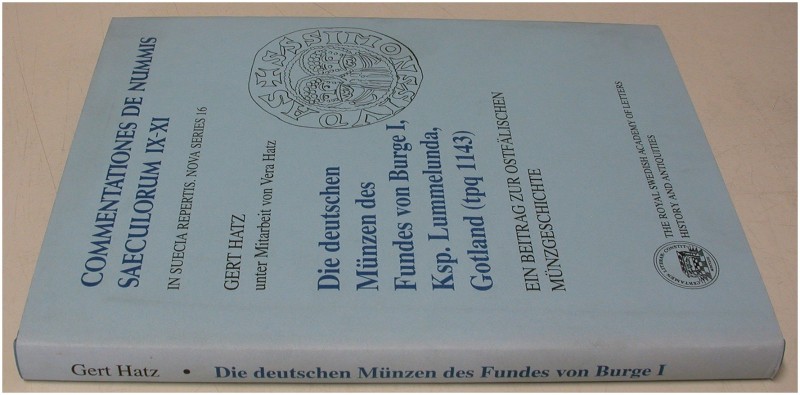 MITTELALTERLICHE UND NEUZEITLICHE NUMISMATIK. HATZ, G. Die deutschen Münzen des ...
