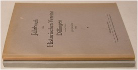 MITTELALTERLICHE UND NEUZEITLICHE NUMISMATIK. KELLNER, H.-J. Der Schatzfund von Heudorf 1951 (vergraben 1632). In: Jahrbuch des Historischen Vereins D...