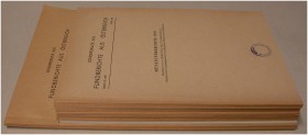 MITTELALTERLICHE UND NEUZEITLICHE NUMISMATIK. KOCH, B. Münzfundberichte 1961-1965, 1974-1984. SD aus: Fundberichte aus Österreich. 12 Hefte. Broschier...