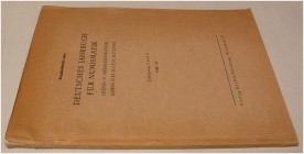 MITTELALTERLICHE UND NEUZEITLICHE NUMISMATIK. LEBEK, W. Die Münzen der Stadt Lindau. SD aus: Deutsches Jahrbuch für Numismatik, Jg. 3 und 4, 1940-1941...