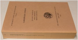 MITTELALTERLICHE UND NEUZEITLICHE NUMISMATIK. MORRISON, K. F. und GRUNTHAL H. Carolingian Coinage. NNM 158, New York 1967. XII+465 S., 3 Karten, 48 Tf...