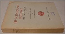 MITTELALTERLICHE UND NEUZEITLICHE NUMISMATIK. STENBERGER, M. Die Schatzfunde Gotlands der Wikingerzeit. Band 2: Fundbeschreibung und Tafeln. Lund 1947...