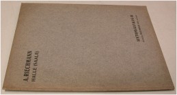 AUKTIONSKATALOGE UND VERKAUFSLISTEN. RIECHMANN & CO, Halle. Nr. 3 vom 6. 12. 1911. Slg. D. Siedler: Danzig, Elbing und Thorn unter polnischer Oberhohe...