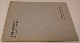 AUKTIONSKATALOGE UND VERKAUFSLISTEN. RIECHMANN & CO, Halle. Nr. 5 vom 5. 12. 1912 (Slg. Kayser). 1. Abteilung. Waldeck, Rheinland; Westfalen. 57 S. mi...