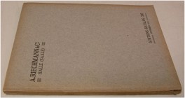 AUKTIONSKATALOGE UND VERKAUFSLISTEN. RIECHMANN & CO, Halle. Nr. 21 vom 21. 9. 1922. Anhalt, Braunschweig, Sachsen, westfälische Kupfermünzen. 101 S. m...