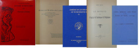 Lot de 5 ouvrages sur la numismatique étrangère
1- American Journal of Numismatics 31, second series New York 2019 ; 2- Le monete dei principi di Bar...