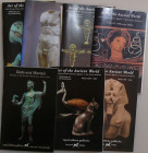 Lot de 8 catalogues de vente d'archéologie de Art of the Ancient World