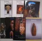 Lot de 8 catalogues de vente d'archéologie