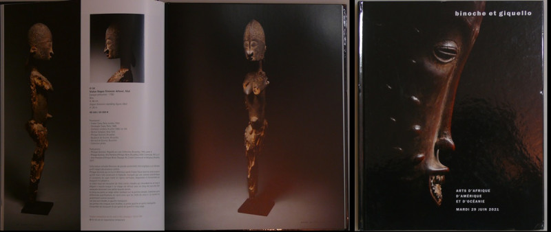 Catalogue de vente d'archéologie, arts d'Afrique, d'Amérique et d'Océanie - Bino...