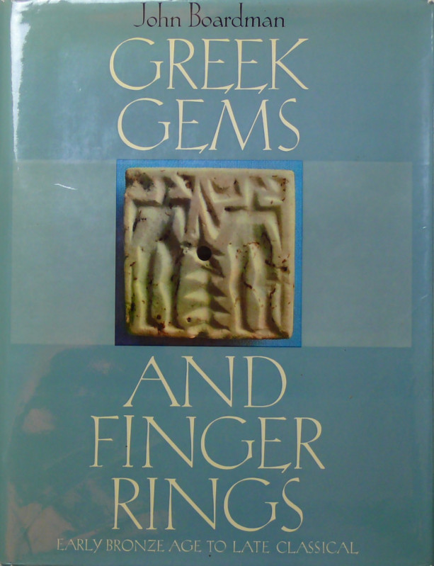 Greek gems and finger rings, John Boardman, Londres 1970
Très bel et intéressan...