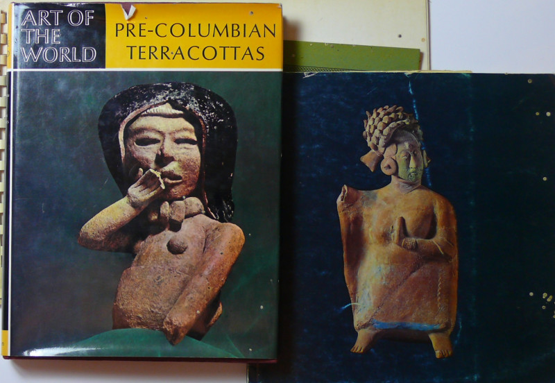 Lot de 4 ouvrages sur les terres cuites pré-colombiennes
Art of the World, Pre-...