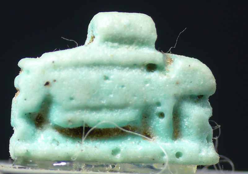 Egypte - Basse époque - Amulette hippopotame en fritte - 664 / 332 av. J.-C. (26...