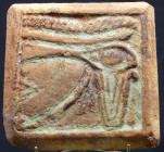 Egypte - Basse époque - Carreau en fritte - 633-332 av. J.-C. - (26ème-30ème dynastie)
Beau carreau en fritte orné d'un œil oudjat. Beau reste de pol...