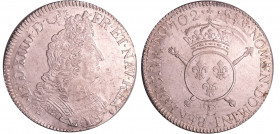 Louis XIV (1643-1715) - Ecu aux insignes - 1702 E (Tours)
SPL
L4L.292-Ga.220
 Ar ; 27.20 gr ; 42 mm
Monnaie neuve sans aucune trace de circulation...