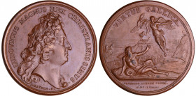 Louis XIV (1643-1715) - Médaille - Prise de la ville et da la cidadelle de Besançon 1674, par Mauger
SPL
Médailles sur le régne de Louis XIV, 134
 ...