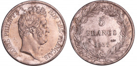 Louis-Philippe Ier (1830-1848) - 5 francs tête nue tranche en creux 1831 T (Nantes)
SUP+
Ga.676-F.315
 Ar ; 24.86 gr ; 37 mm