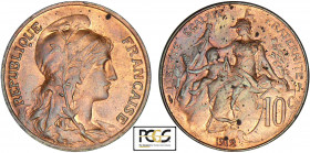 Troisième république (1871-1940) - 10 centimes Dupuis 1912
PCGS MS 63
Ga.277-F.136
 Br ; -- ; 30 mm