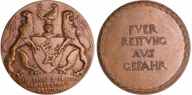 Allemagne - Bremen - Médaille en bronze - Senat ND
SPL
Galperin 8b
 Br ; 88.02 hr ; 69 mm