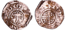 Angleterre - John (1199-1216) - Penny short cross, au nom d'HENRICVS
TB
S.1349
 Ar ; 1.37 gr ; 17 mm