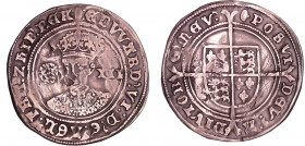 Angleterre - Edward VI (1547-1551) - Shilling
TTB
S.2482
 Ar ; 5.58 gr ; 33 mm