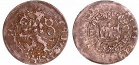 Bohème - Wenceslas II (1278-1305) - Gros de Prague
TTB
Caste.93
 Ar ; 2.88 gr ; 27 mm