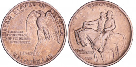 Etats-Unis - Half Dollar commémorative 1925, Stone Mountain Memorial
SUP
 Ar ; 12.44 gr ; 31 mm