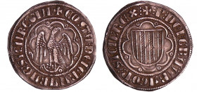 Italie - Sicile - Frederick III d'Aragon (1282-1285) - Pierrale, Messine
SUP
MIR.172, Sp.11-Bi.1303-1304
 Ar ; 3.22 gr ; 26 mm