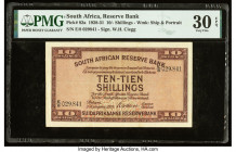 South Africa South African Reserve Bank 10 Shillings 3.9.1929 Pick 82a PMG Very Fine 30 EPQ. Across all dates from 1928 until September 1931, a mere n...