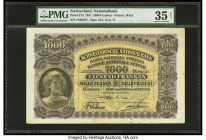 Switzerland National Bank 1000 Franken 10.12.1931 Pick 37d PMG Choice Very Fine 35 Net. The 1000 Franken was and remains the highest denomination issu...